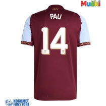 Aston Villa Pau Torres #14 Domaci Dres 2025-26 Kratak Rukav